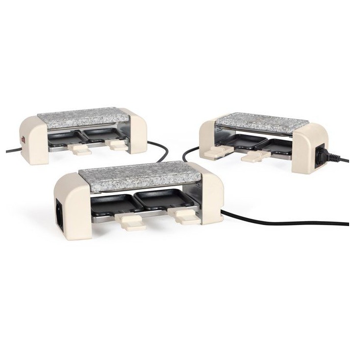 Appareil a raclette connectable - LIVOO - DOC310C - 2 personnes - 450 W - Thermostat automatique Appareil a raclette connectable - LIVOO - DOC310C - 2 personnes - 450 W - Thermostat automatique