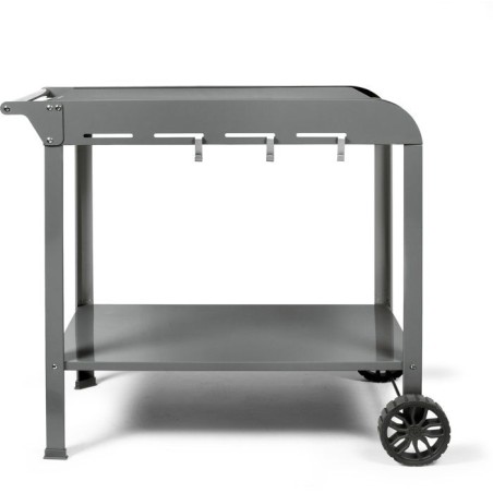 Desserte pour plancha - LIVOO - GS168G - 2 roues crantées ø 14,5 cm