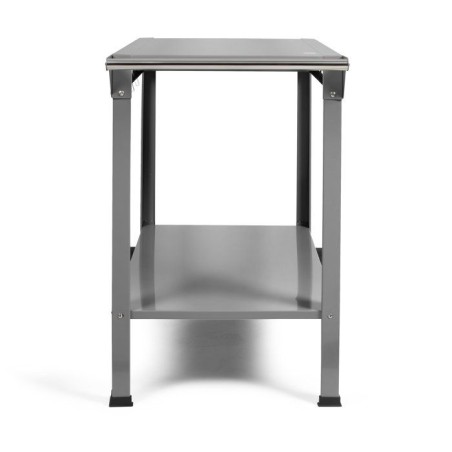 Desserte pour plancha - LIVOO - GS168G - 2 roues crantées ø 14,5 cm - Plateau supérieur 70 x 50 cm - Plateau inférieur 79 x