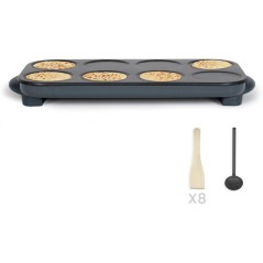 Maxi crepes party - LIVOO - DOC186G - 1500 W - 8 mini crepes Ø 12 cm