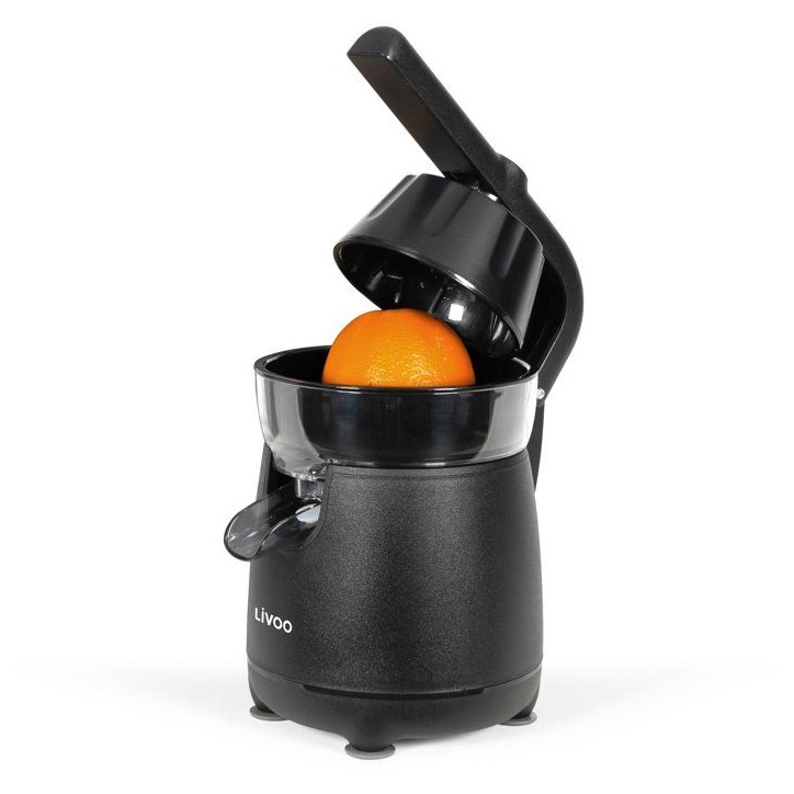 Presse-agrumes électrique a bras - LIVOO - DOD211N - 120 W - 1 grand cône et 1 petit cône - Noir Presse-agrumes électrique a bras - LIVOO - DOD211N - 120 W - 1 grand cône et 1 petit cône - Noir