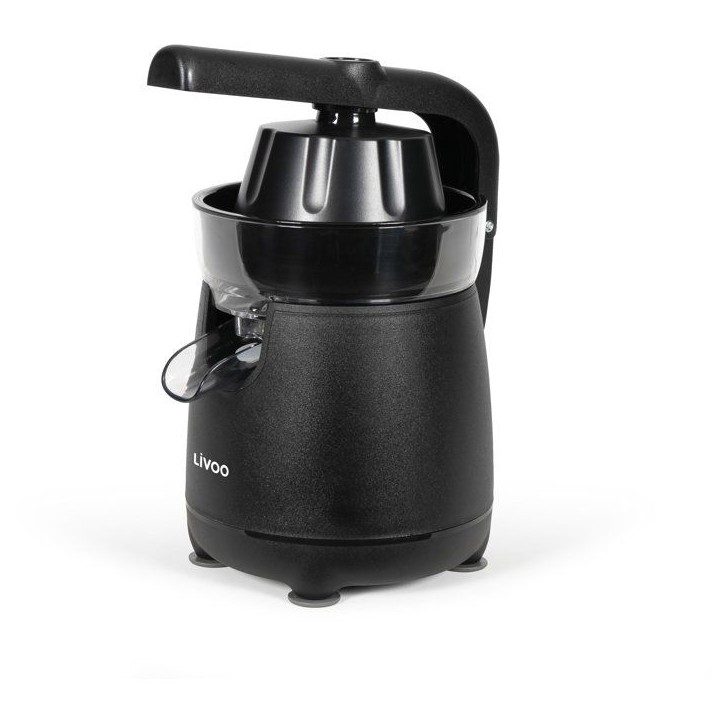 Presse-agrumes électrique a bras - LIVOO - DOD211N - 120 W - 1 grand cône et 1 petit cône - Noir Presse-agrumes électrique a bras - LIVOO - DOD211N - 120 W - 1 grand cône et 1 petit cône - Noir