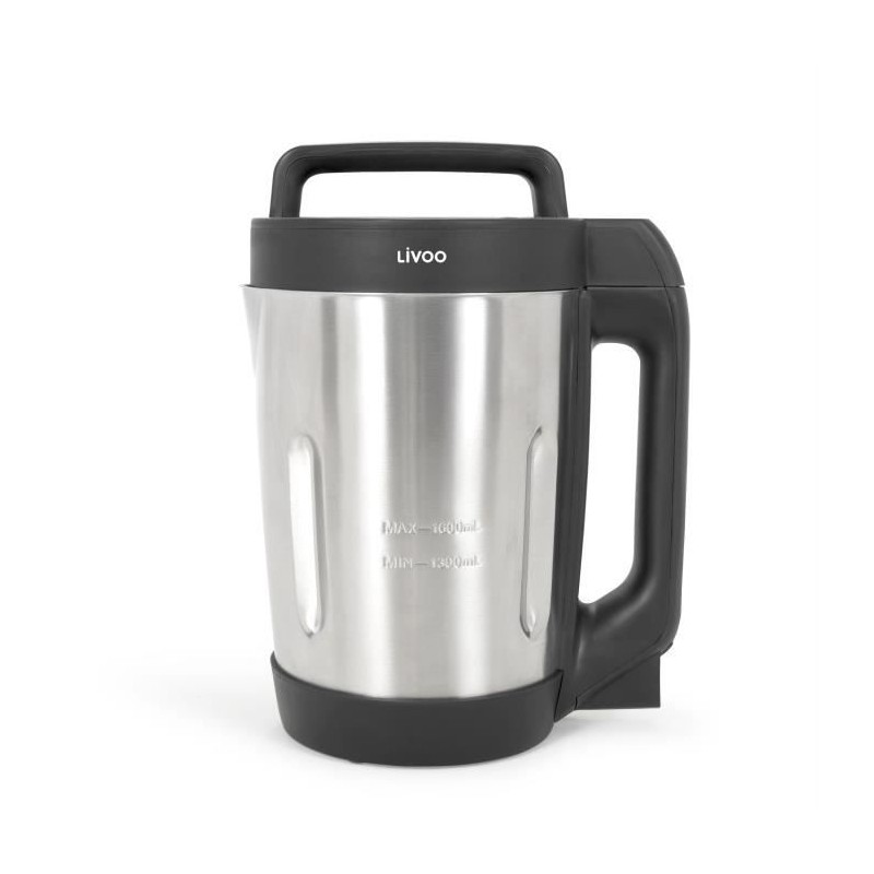 Blender chauffant a soupe - LIVOO - DOP260N - Gris et noir