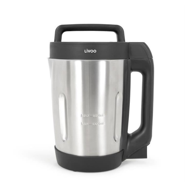 Blender chauffant a soupe - LIVOO - DOP260N - Gris et noir