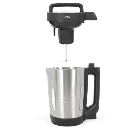 Blender chauffant a soupe - LIVOO - DOP260N - Gris et noir