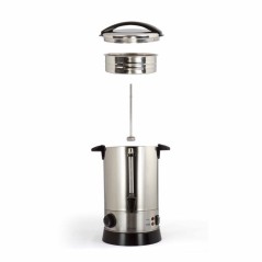 Percolateur a café - LIVOO - DOM397 - 950 W - 6,8L - 40 tasses - Acier inoxydable
