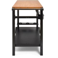 Desserte pour plancha - LIVOO - GS131 - Métal - Noir - 85 x 50 cm - R