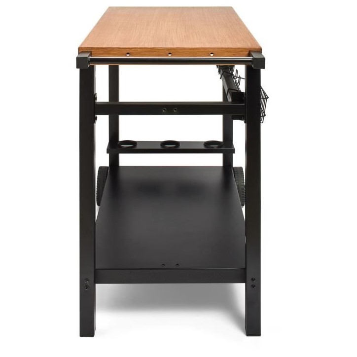 Desserte pour plancha - LIVOO - GS131 - Métal - Noir - 85 x 50 cm - Range bouteille Desserte pour plancha - LIVOO - GS131 - Métal - Noir - 85 x 50 cm - Range bouteille