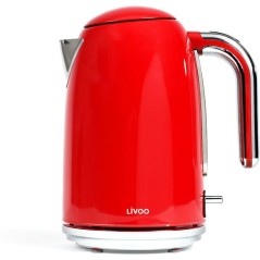 Bouilloire rétro - LIVOO - DOD180R - 2200 W - 1,7 L - Socle 360° - R