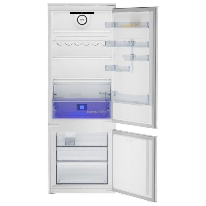 Réfrigérateur encastrable BEKO - Technologie Harvestfresh - 2 portes - 400L - Froid brassé Réfrigérateur encastrable BEKO - Technologie Harvestfresh - 2 portes - 400L - Froid brassé
