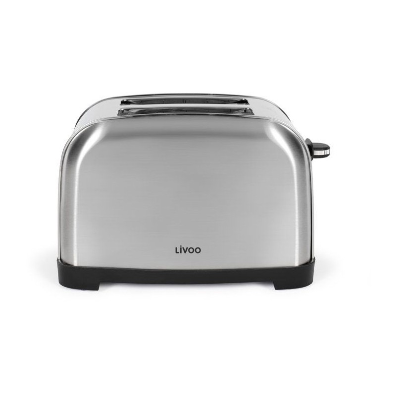 Grille-pain 2 fentes - LIVOO - DOD196 - 850 W - Thermostat réglable :