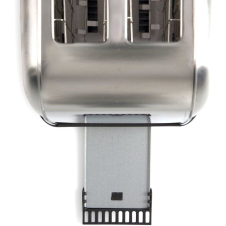 Grille-pain 2 fentes - LIVOO - DOD196 - 850 W - Thermostat réglable : 7 niveaux - Acier inoxydable