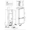 Réfrigérateur encastrable BEKO - Technologie Harvestfresh - 2 portes