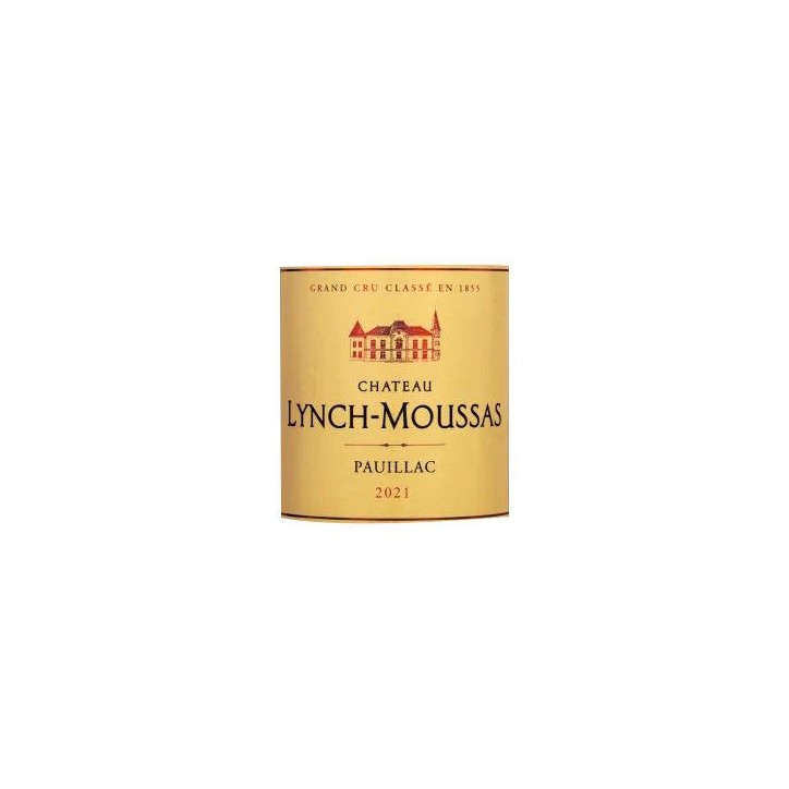 Château Lynch-Moussas 2018 Pauillac - Vin rouge de Bordeaux