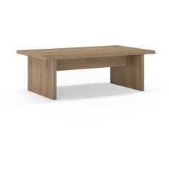 Table basse LOANA - Chene - Forme rectangulaire - 120 x 70 x 40 cm