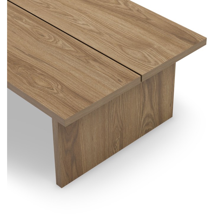 Table basse LOANA - Chene - Forme rectangulaire - 120 x 70 x 40 cm Table basse LOANA - Chene - Forme rectangulaire - 120 x 70 x 40 cm