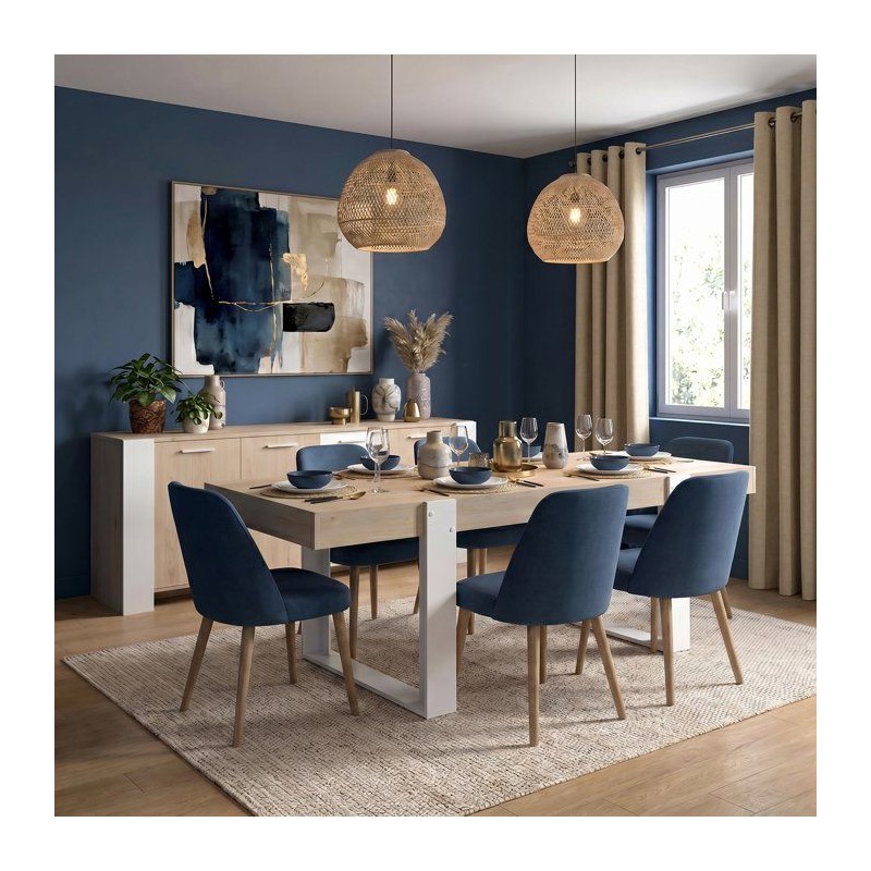 Ensemble Buffet et Table rectangulaire - Style Scandinave - LOFT - Che