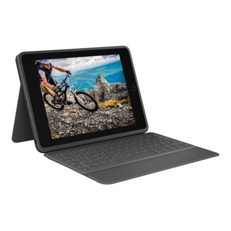 Etui clavier - Logitech - Rugged Folio - AZERTY - Pour iPad A16 & 10e