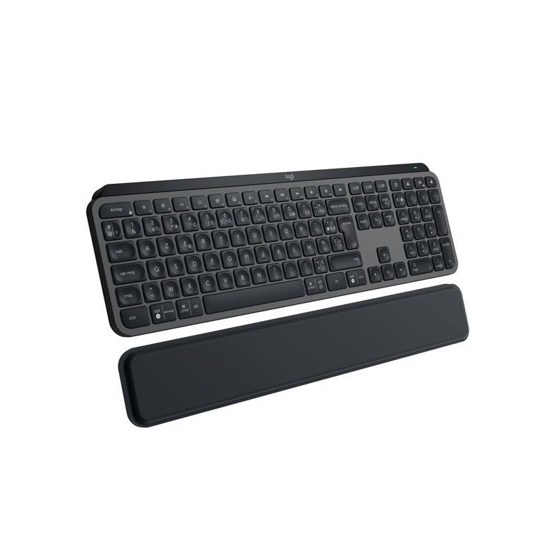 Clavier - Sans fil - Logitech - MX Keys S Plus- AZERTY - Repose poigne