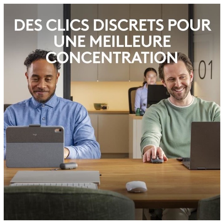 Souris - Sans fil - Logitech - MX Anywhere 3S - Blanc Souris - Sans fil - Logitech - MX Anywhere 3S - Blanc