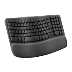 Clavier - Sans fil - Logitech - Wave Keys - AZERTY - Ergonomique - Rep