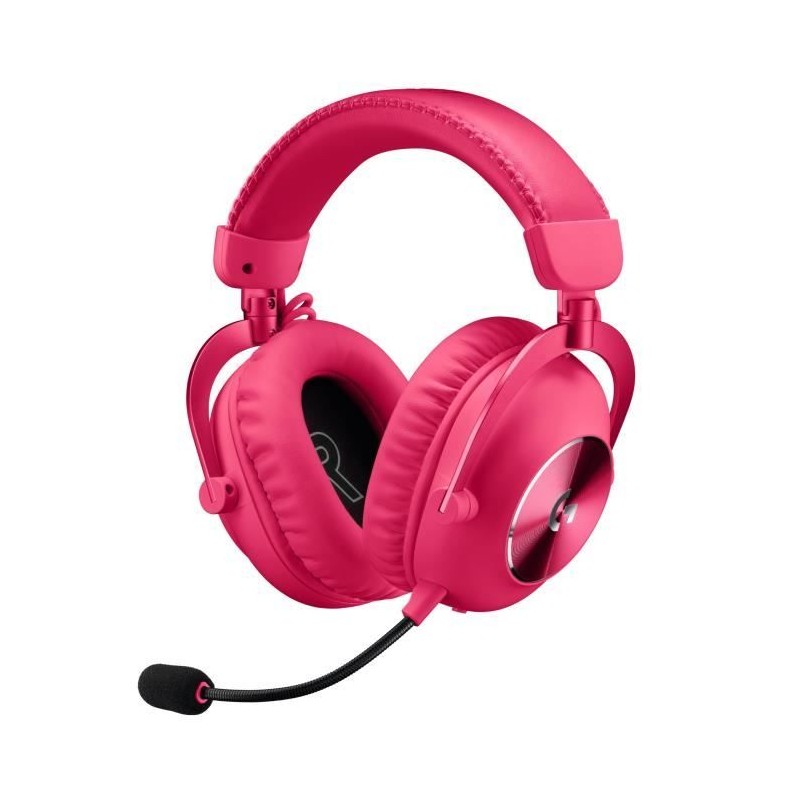 Casque gamer - Sans fil - Logitech G - Lightspeed - Rose
