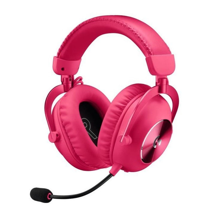 Casque gamer - Sans fil - Logitech G - Lightspeed - Rose Casque gamer - Sans fil - Logitech G - Lightspeed - Rose
