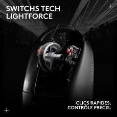 Souris gamer - Sans fil - Logitech G - Pro X Superlight 2 Lightspeed -