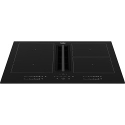Plaque a induction avec hotte intégrée - BEKO - 4 foyers - 60 cm - N