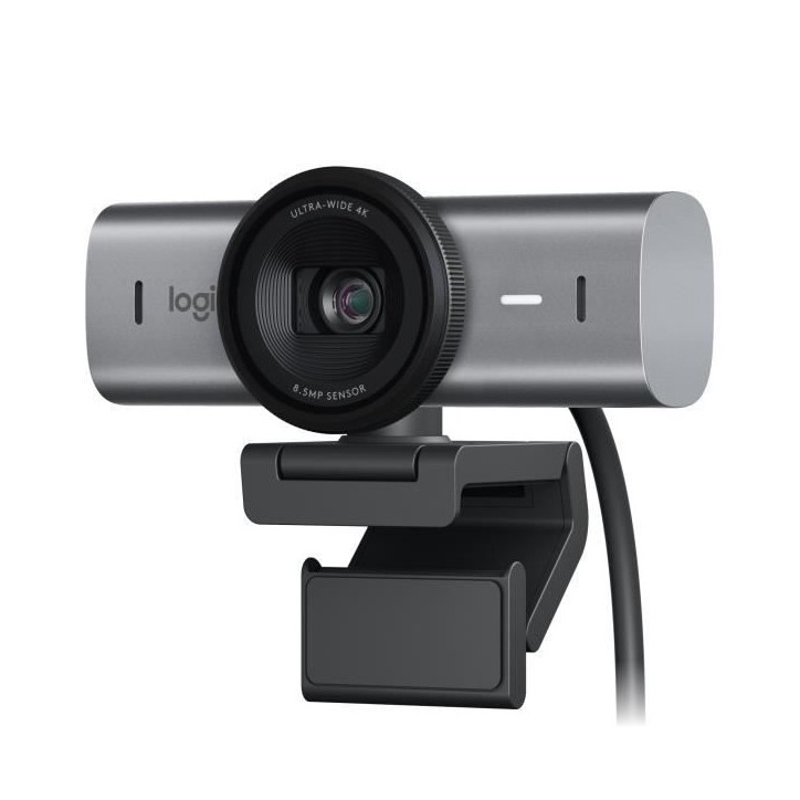 Webcam - Filaire - Logitech - MX Brio - Graphite