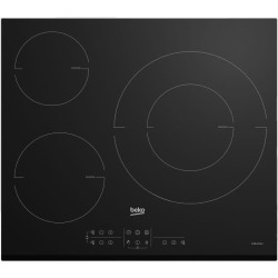 Table de cuisson a induction - BEKO - 3 foyers - 60 cm - HII63M