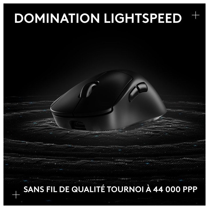 Souris gamer - sans fil - Logitech - G Pro X Superlight 2 DEX - Noir Souris gamer - sans fil - Logitech - G Pro X Superlight 2 DEX - Noir