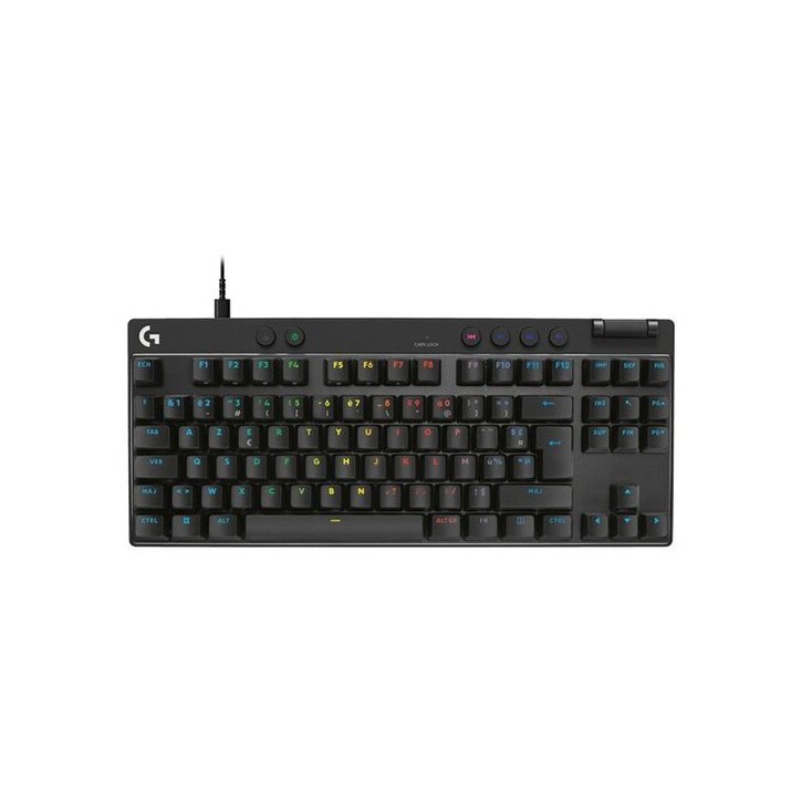 Clavier gamer - Filaire - Logitech G - Pro X TKL Rapid - AZERTY - Noir Clavier gamer - Filaire - Logitech G - Pro X TKL Rapid - AZERTY - Noir