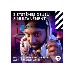 Casque gamer - Sans fil - Logitech G - Astro A50 Lightspeed Pro-G Grap