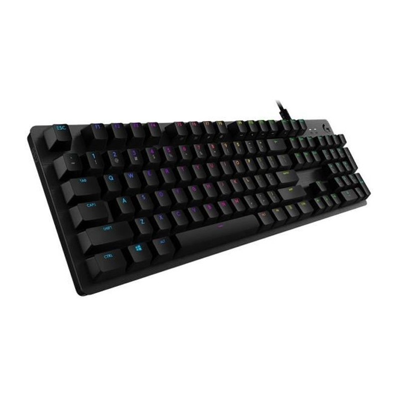Clavier gamer - Filaire - Logitech G - G512 - GX Brown - AZERTY - Méc