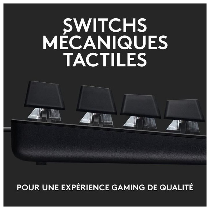 Clavier gamer - Filaire - Logitech G - G413 SE - AZERTY - Mécanique - Grande taille - Noir Clavier gamer - Filaire - Logitech G - G413 SE - AZERTY - Mécanique - Grande taille - Noir