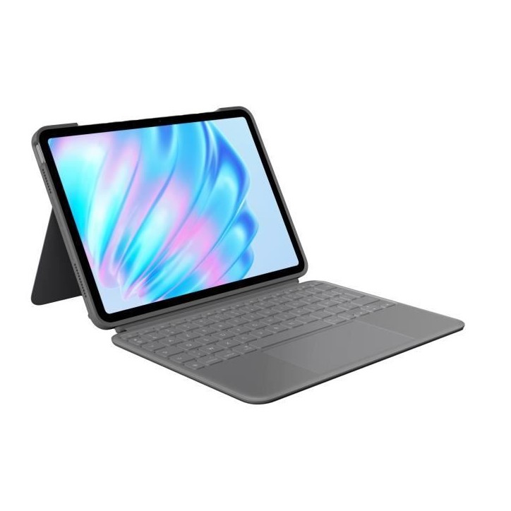 Etui clavier - Logitech - Combo Touch - Pour iPad Air 11 (M2, M3 & M4) & Ipad Air (5e génération) - Gris Etui clavier - Logitech - Combo Touch - Pour iPad Air 11 (M2, M3 & M4) & Ipad Air (5e génération) - Gris