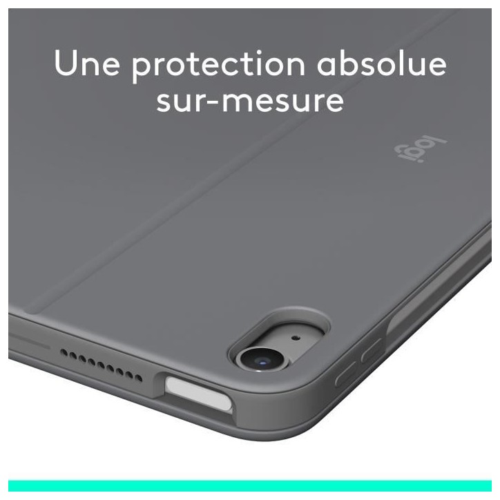 Etui clavier - Logitech - Combo Touch - Pour iPad Air 11 (M2, M3 & M4) & Ipad Air (5e génération) - Gris Etui clavier - Logitech - Combo Touch - Pour iPad Air 11 (M2, M3 & M4) & Ipad Air (5e génération) - Gris