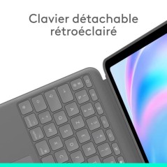 Etui clavier - Logitech - Combo Touch - Pour iPad Air 13 pouces (M2, M