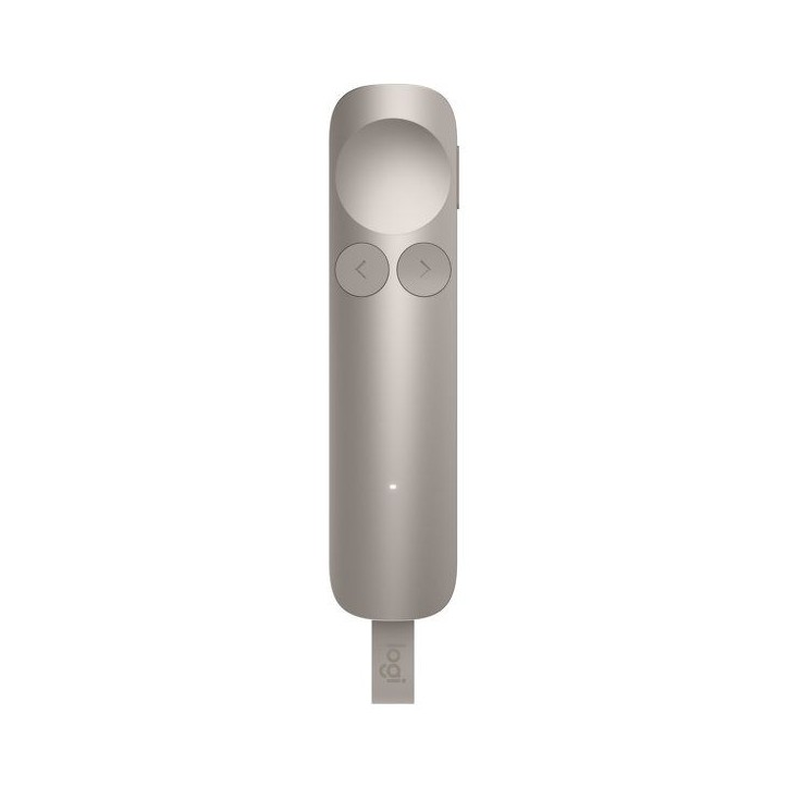 Télécommande de présentation - Sans fil - Logitech - Spotlight 2 - Bluetooth/USB-C - Sable