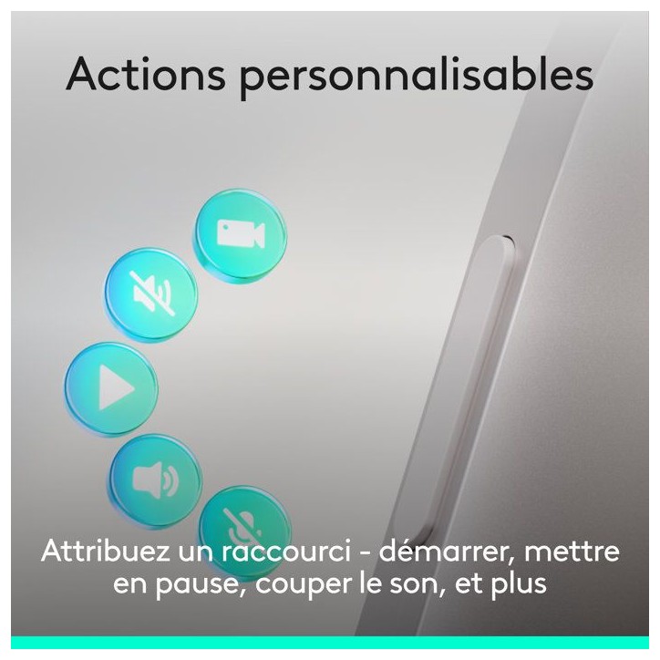 Télécommande de présentation - Sans fil - Logitech - Spotlight 2 - Bluetooth/USB-C - Sable