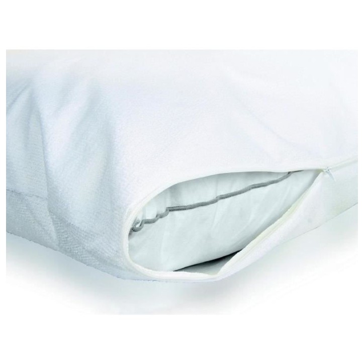 Protege-oreiller - 50 x 70 cm - 100 % Coton - 170 G/M2 - LOVELY HOME Protege-oreiller - 50 x 70 cm - 100 % Coton - 170 G/M2 - LOVELY HOME