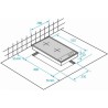 Plaque de cuisson Induction BEKO - 2 feux - L30 cm - HDMI32400DT