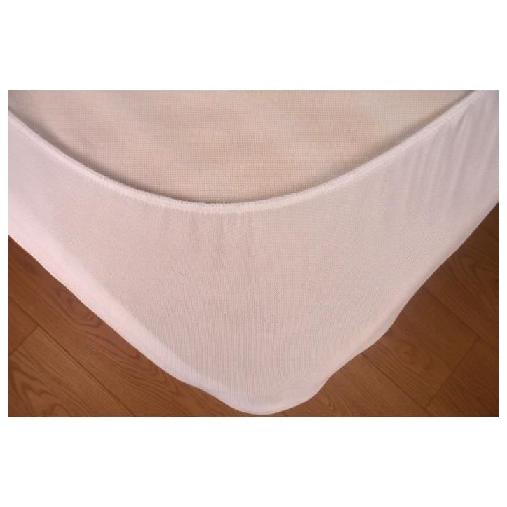 Protege-matelas - 160 x 200 cm x 25 xm - 100% Coton - 170 G/M2 - LOVELY HOME