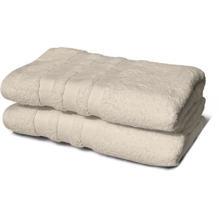 Lot de 2 serviettes - LOVELY HOME - 2 Draps de douche 70 x 140 cm - Be