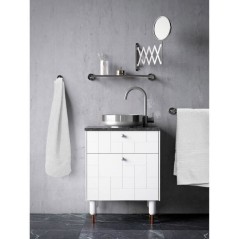 Lot de 3 serviettes - LOVELY HOME - 3 Serviettes 50 x 100 cm - Blanc