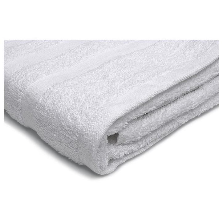 Lot de 3 serviettes - LOVELY HOME - 3 Serviettes 50 x 100 cm - Blanc Lot de 3 serviettes - LOVELY HOME - 3 Serviettes 50 x 100 cm - Blanc