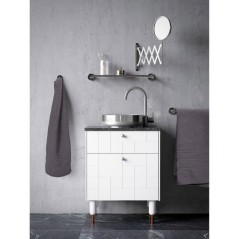 Lot de 3 serviettes - LOVELY HOME - 3 Serviettes 50 x 100 cm - Gris anthracite