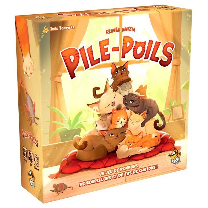 Pile-Poil - Jeu de société - LUCKY DUCK GAMES - 2 a 4 joueurs - Des 8 ans Pile-Poil - Jeu de société - LUCKY DUCK GAMES - 2 a 4 joueurs - Des 8 ans