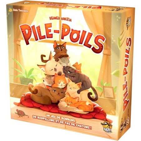 Pile-Poil - Jeu de société - LUCKY DUCK GAMES - 2 a 4 joueurs - Des 8 ans